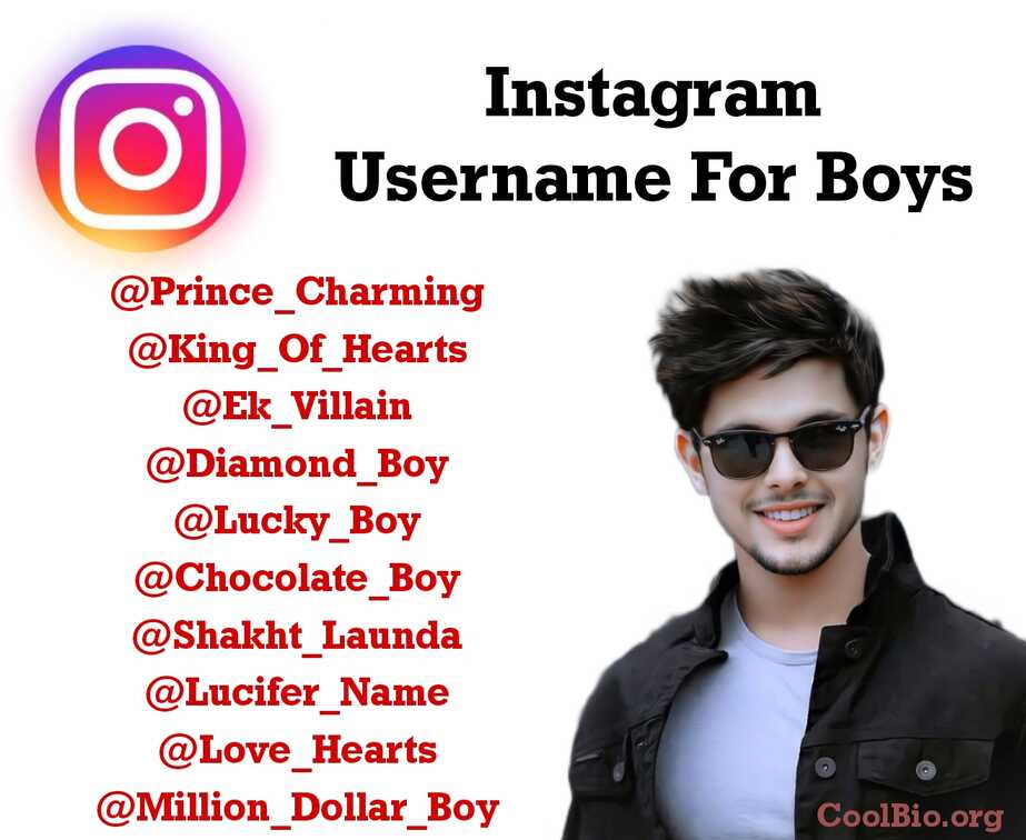 cool names for instagram for boys