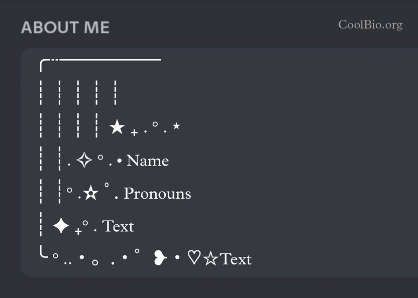 10+ Best Discord About Me Aesthetic Bio Templates for discord in 2023