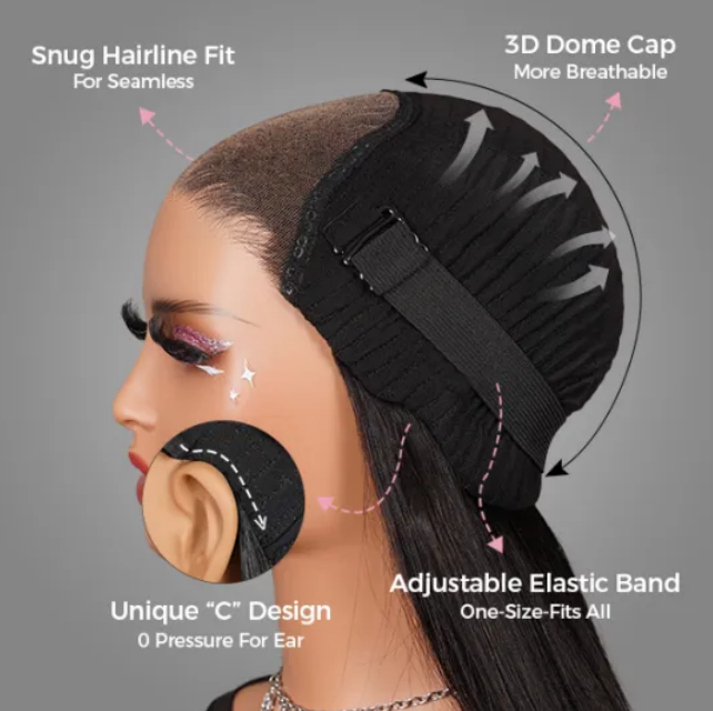 OhMyPretty Wig M-Cap Wear Go Wig: Effortless Style with Innovative Design