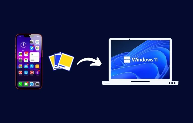 How to Transfer Photos from iPhone to PC Windows 11