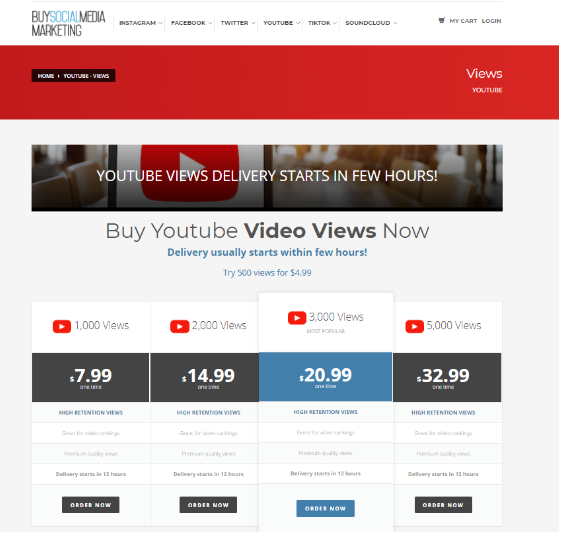 How to get more Youtube Views with BuySocialMediaMarketing
