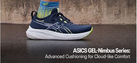 ASICS GEL-Nimbus Series: Advanced Cushioning for Cloud-like Comfort