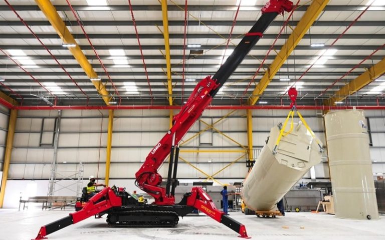 Maximising Space and Efficiency: The Advantages of Using a Spider Crane
