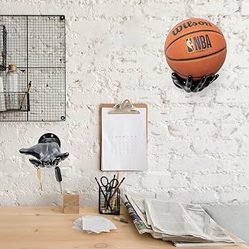 The Secret to a Clutter-Free Collection: Using a Basketball Wall Mount