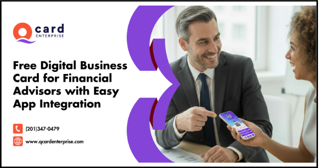 Free Digital Business Card for Financial Advisors with Easy App Integration